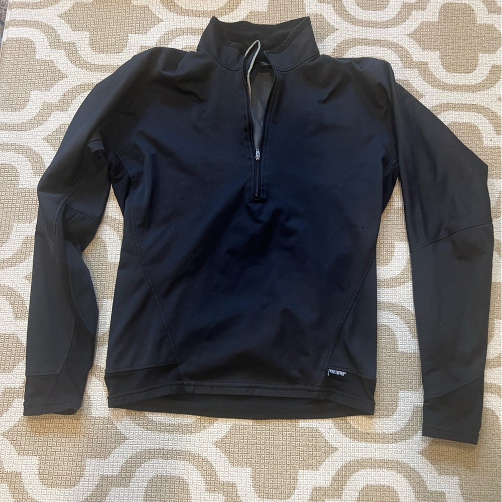 Mountain Hardwear Black Windbreaker